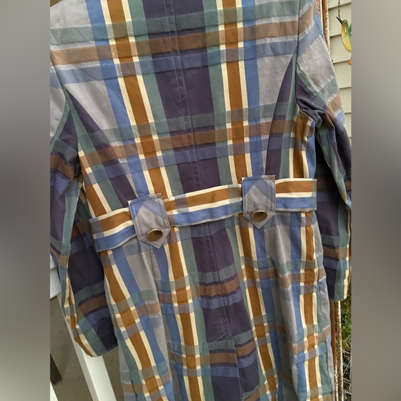 🎁NWT CAbi Trendy Neutral Hughs Plaid Jacket- Great 4 Layering & Christmas Gift🎄 - Picture 10 of 16